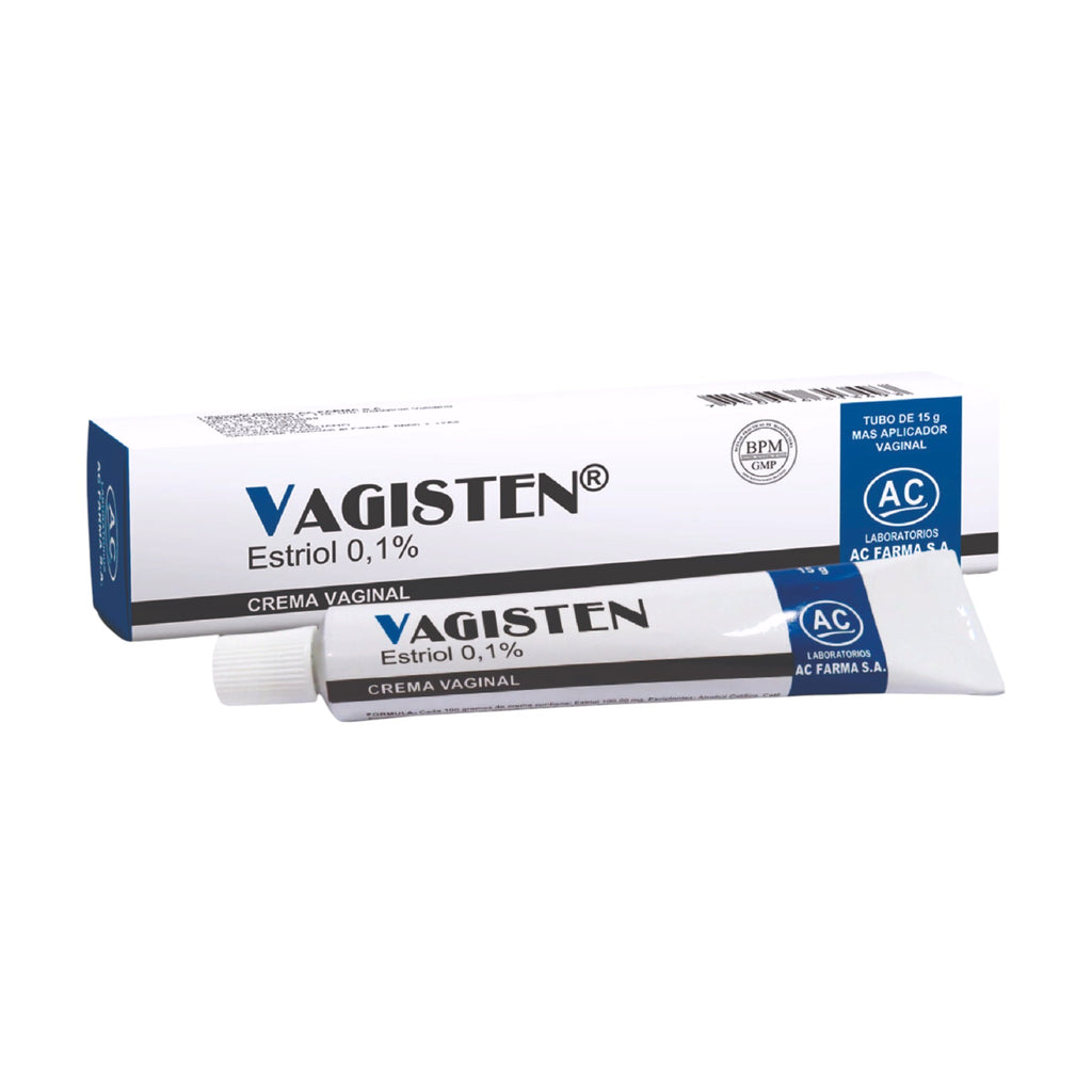 Crema Vaginal Vagisten Estriol 0.1% X 15G— Farmacorp