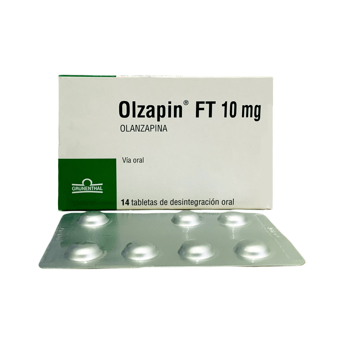 Olzapin Ft 10Mg Desint Olanzapina X 14 Tabletas— Farmacorp