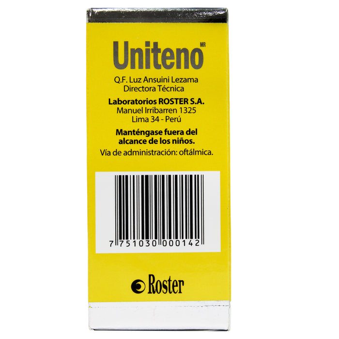 Uniteno 0.025% Colirio X 10Ml Ketotifeno