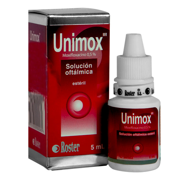 Unimox 0.5% Colirio X 5Ml Moxifloxacino