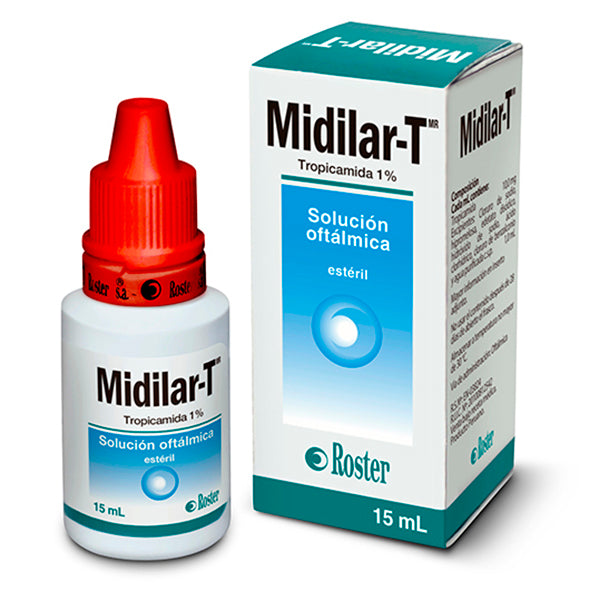 Midilar T 1% Colirio X 15Ml Tropicamida