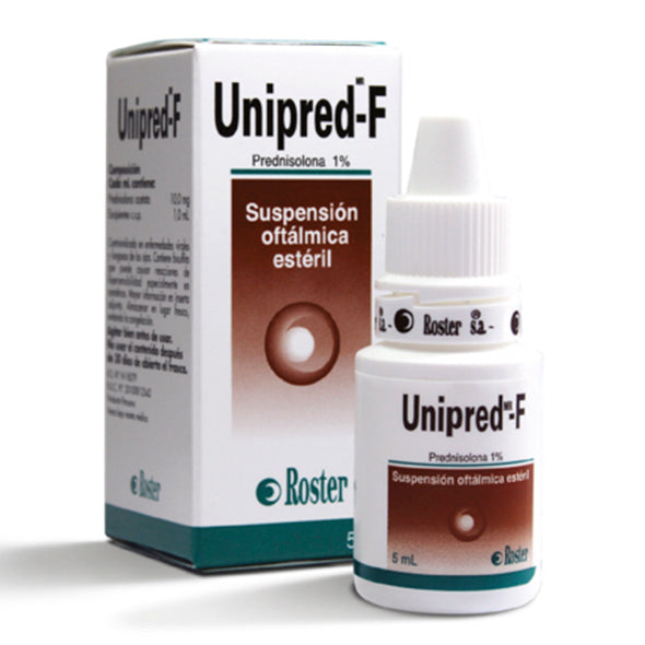 Unipred-F 1% Colirio X 5Ml Prednisolona