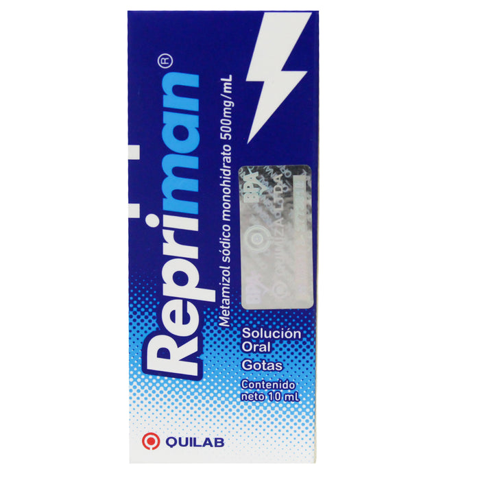 Repriman 500Mgml Metamizol Gotas X 10Ml