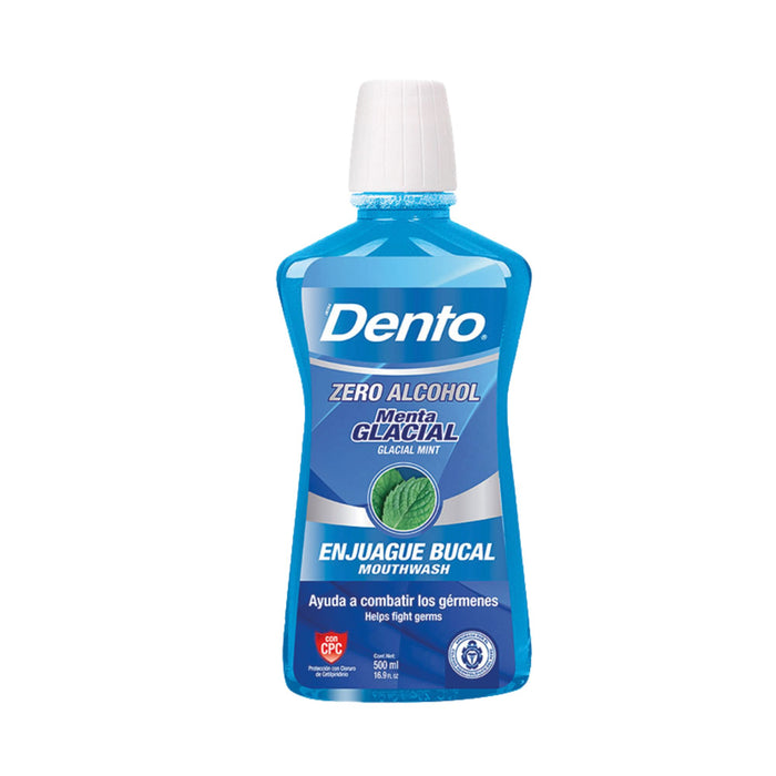 Enjuaje Bucal Dento Menta Glacial X 500Ml