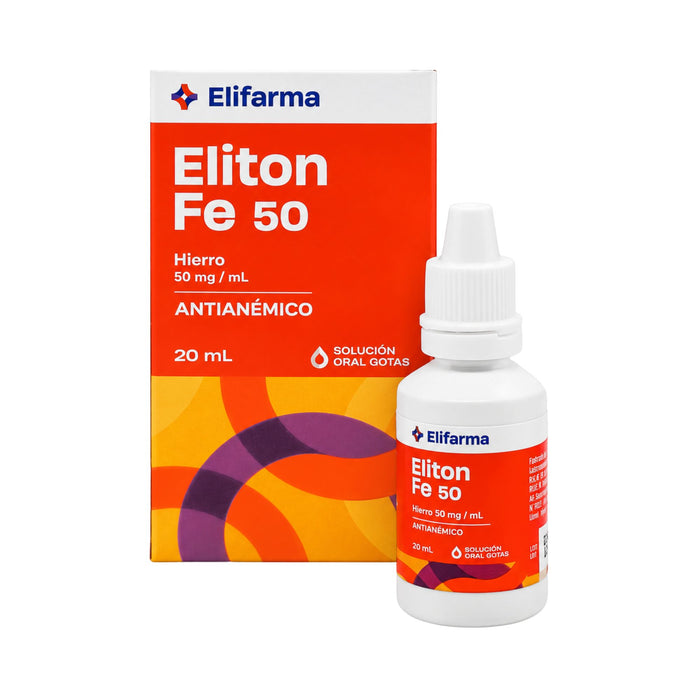 Eliton Fe 50Mg/Ml Gotas X 30Ml Hierro