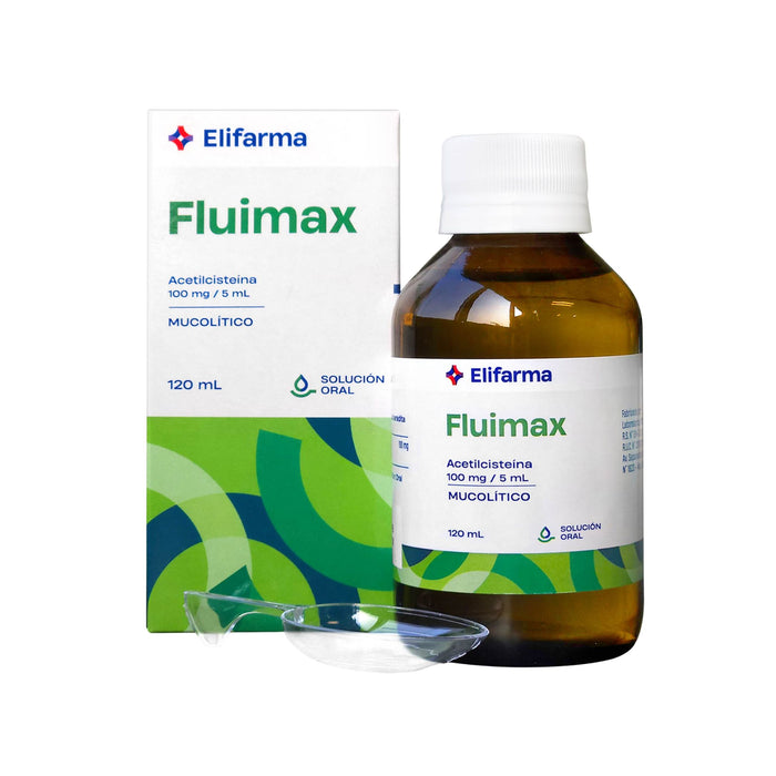 Fluimax 100Mg/5Ml Acetilcisteina Jarabe X 120Ml