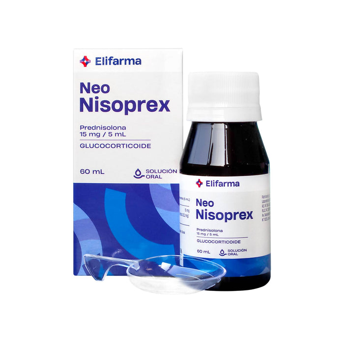Neo Nisoprex 15Mg/5Ml Prednisolona X 60Ml
