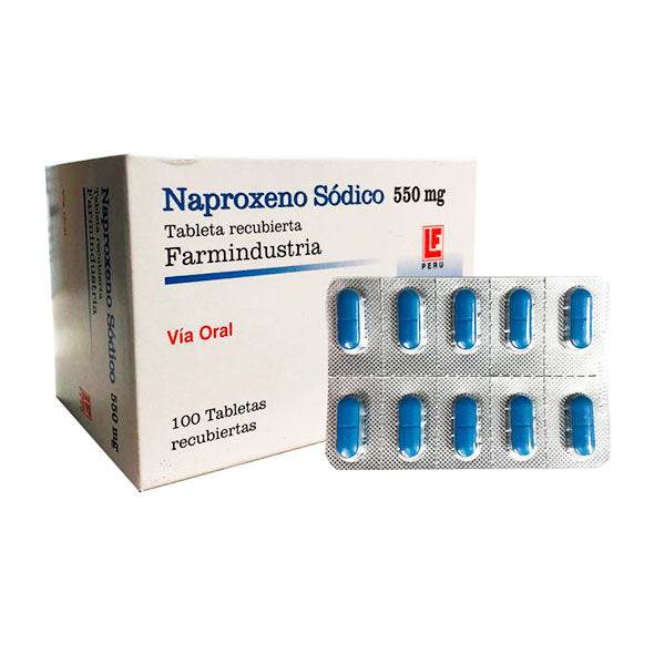 Naproxeno 550Mg X Comprimido