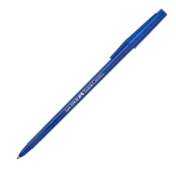 Bolígrafo Faber Castell Lux 034-M Azul (440450)