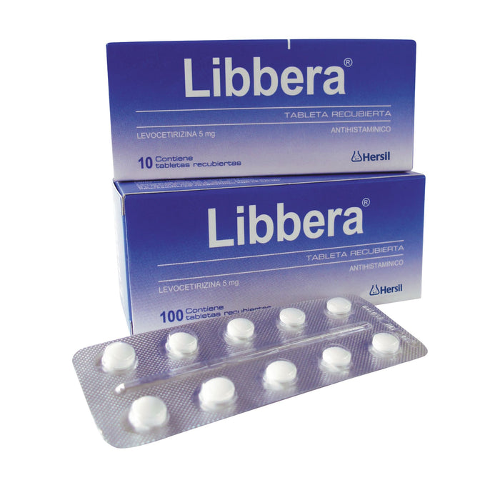 Libbera Levocetirizina 5Mg X Tableta