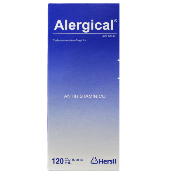 Alergical 2Mg 5Ml Jbe X 120Ml Clorfeniramina