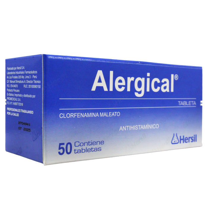 Alergical 4Mg X Tableta