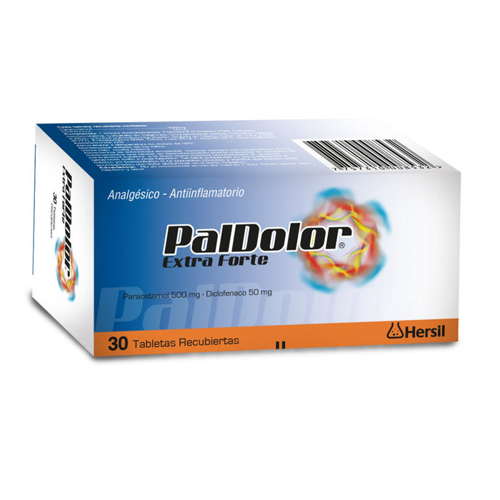 Paldolor Extra Forte Paracetamol Y Diclofenaco X Tableta