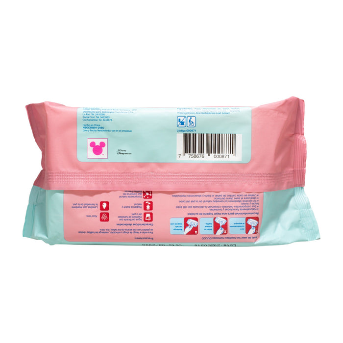 Toallitas Húmedas Dulco Princesas X 100 Unidades