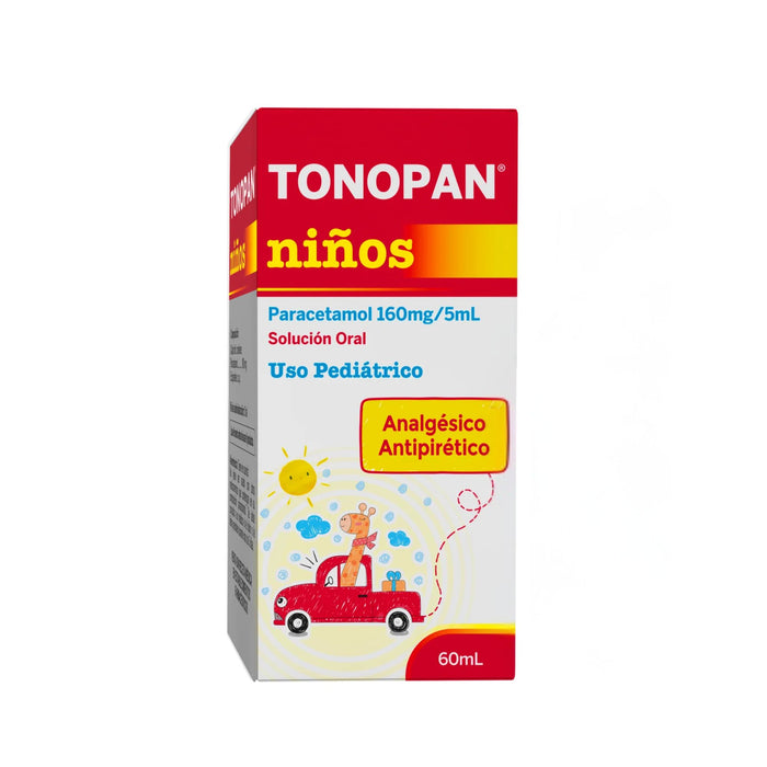 Tonopan Infantil 160Mg/5Ml Paracetamol X 60Ml