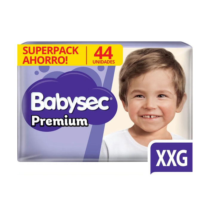 Babysec Panal Premium Xxg X 44 Unidades