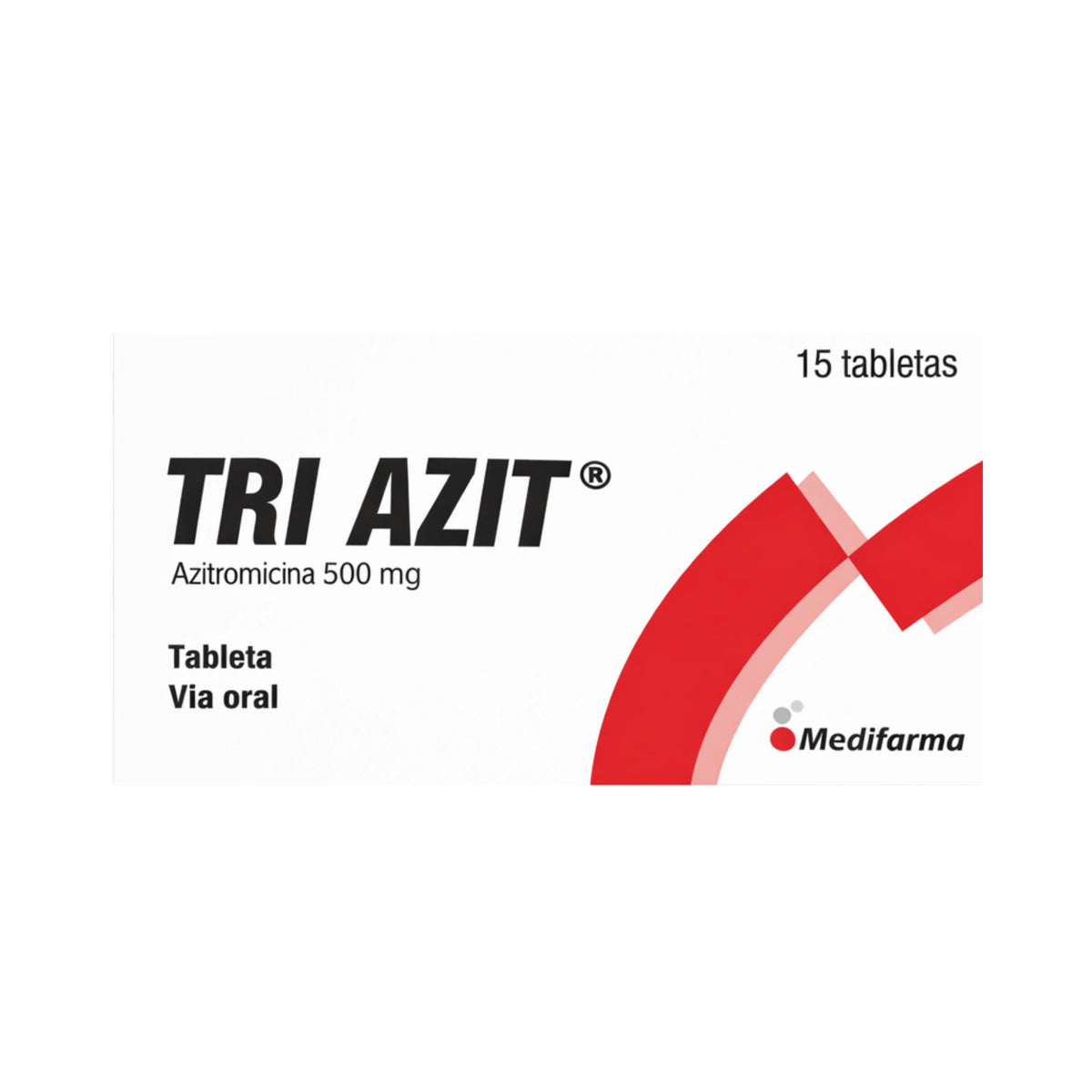 Azit 333 Tri Azit 500Mg Azitromicina X Tableta— Farmacorp