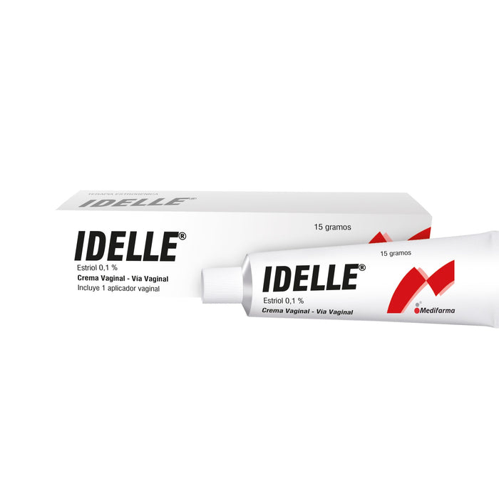 Idelle Estriol 0.1% Crema Vaginal Tubo X 15G