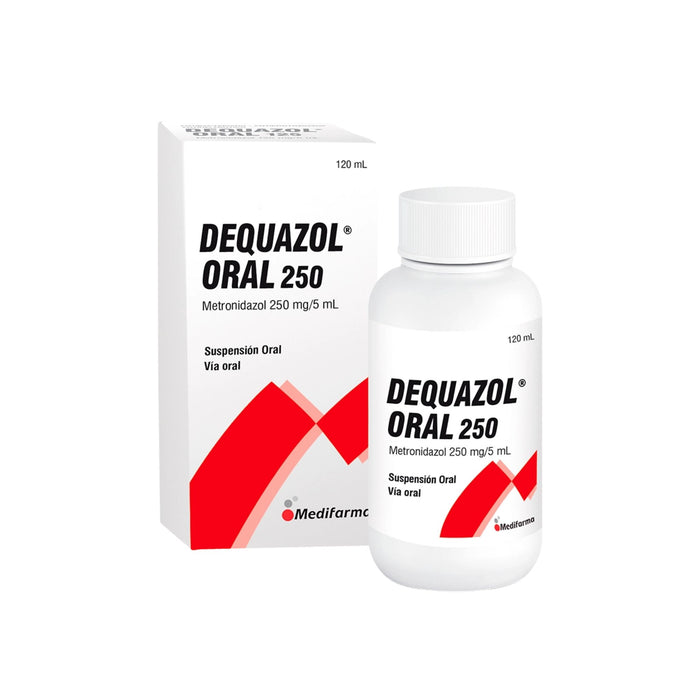 Dequazol 250Mg/5Ml Susp X Fco 120Ml Metronidazol