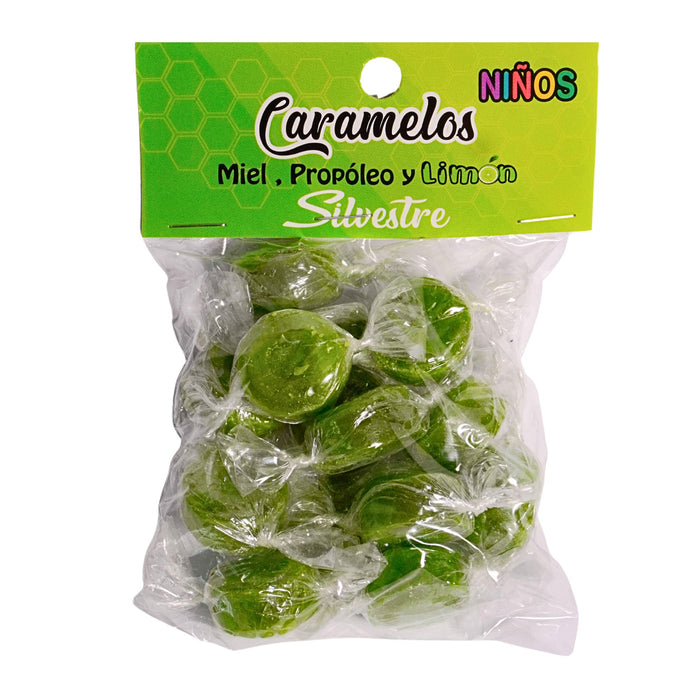 Caramelos Silvestre De Miel Con Propóleo Y Limon X 80G