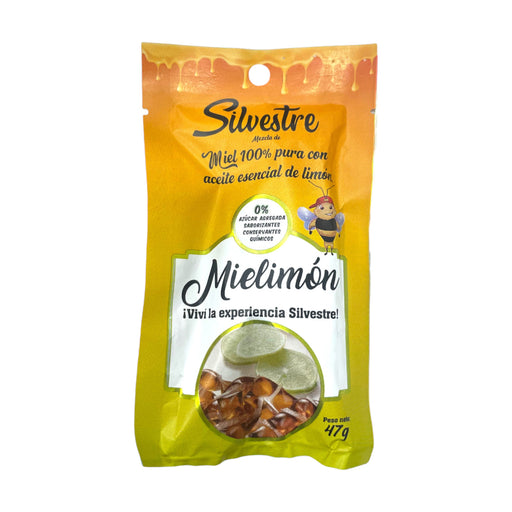 Sachet de miel Silvestre con aceite de limón.