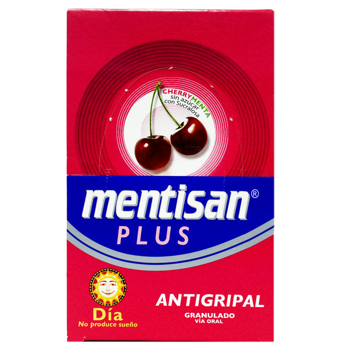 Mentisan Plus Día Cherry Menta Antigripal X Sobre