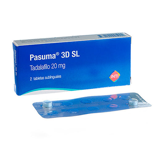 Pasuma 3D Sl Tadalafilo 20Mg X Tableta