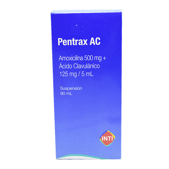 Pentrax Ac 500 125Mg Susp X 90Ml Amoxic Ac Clavula