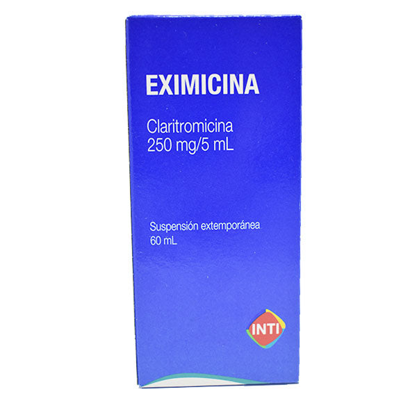Eximicina 250Mg 5Ml Susp X 60Ml Claritromicina