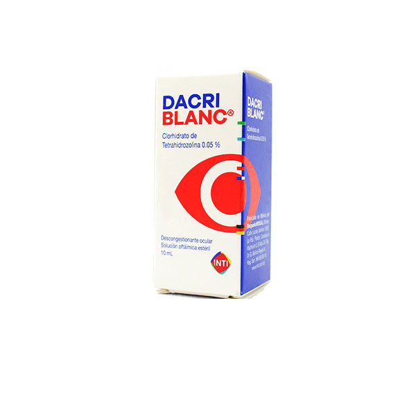 Dacriblanc 0.05% Colirio X 10Ml Tetrahidrozolina