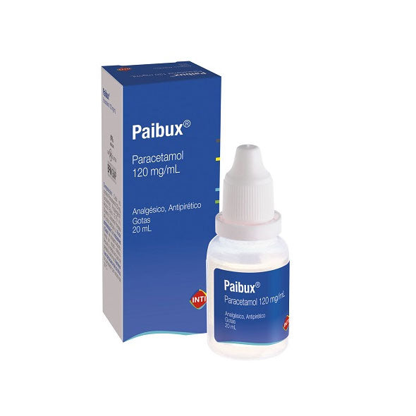 Paibux 120Mg Paracetamol Gotas X 20Ml
