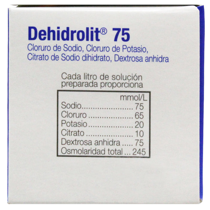 Dehidrolit 75 Sabor Frambuesa X Sobre