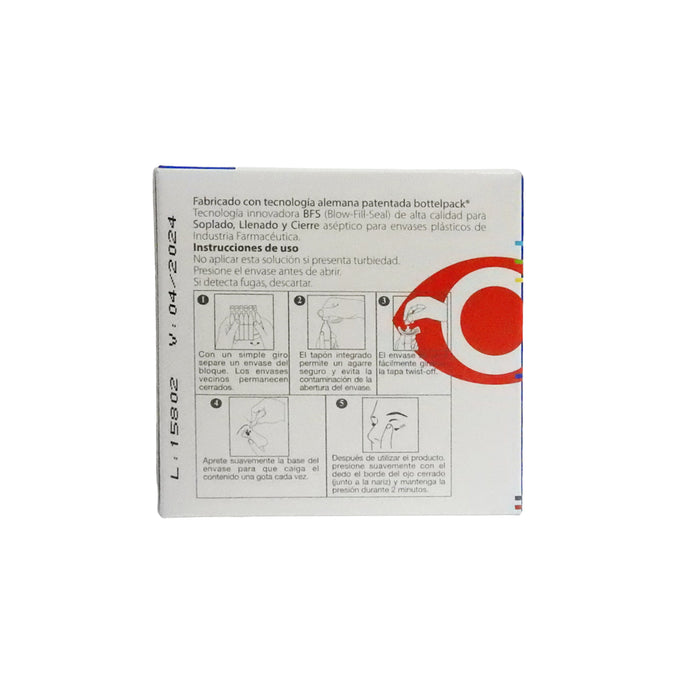 Dacriblanc Sc 0.05% Caja Tetrahidrozolina X 30 Unidadesois 0.5Ml