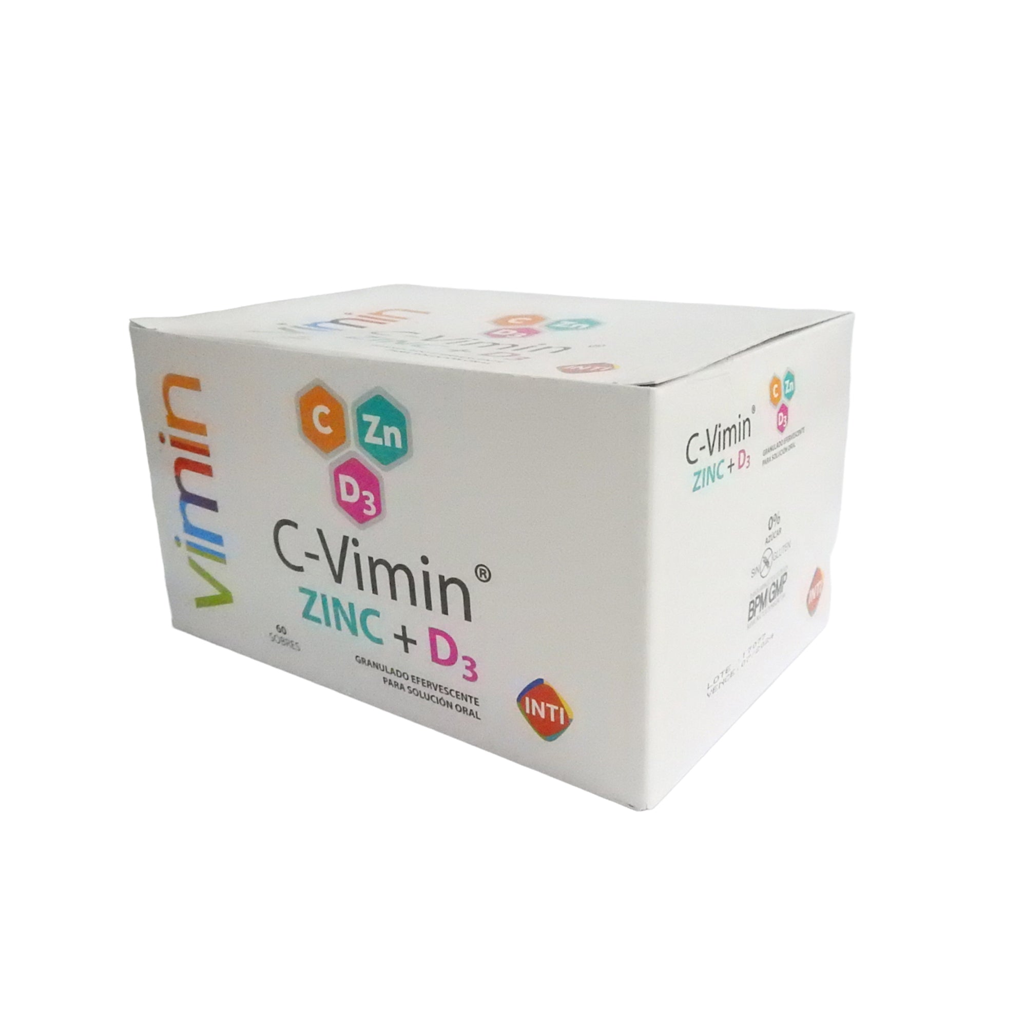 C-Vimin Zinc+D3 X 60 Sobres Efervescentes— Farmacorp
