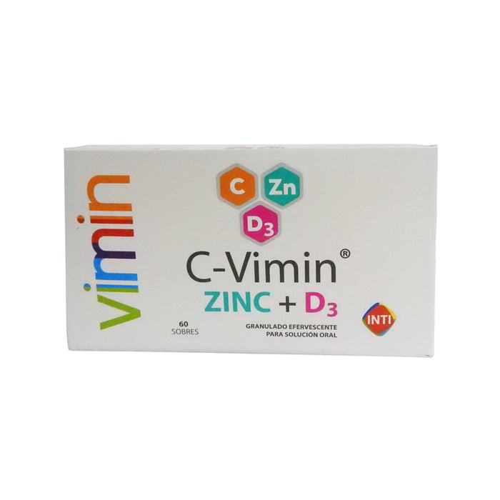 C-Vimin Zinc+D3 X 60 Sobres Efervescentes