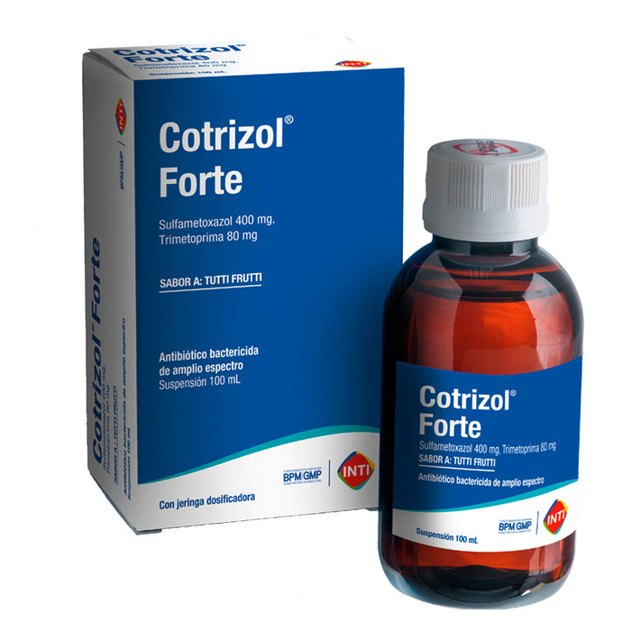 Cotrizol Forte Sulfametoxal / Trimetoprima Suspensión X 100Ml