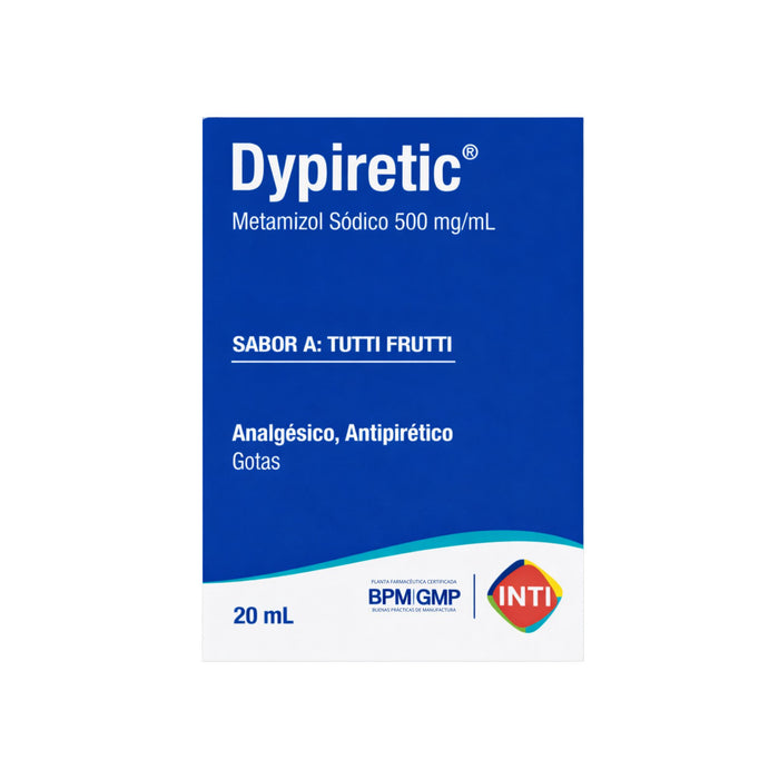 Dypiretic Metamizol 500Mg/Ml Gotas X 20Ml