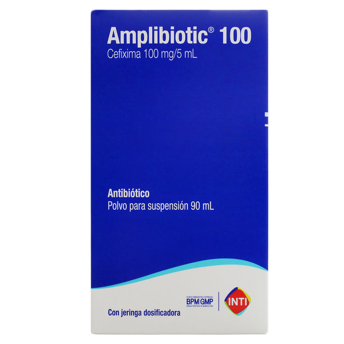 Amplibiotic 100Mg 5Ml Suspencion Cefixima X 90Ml