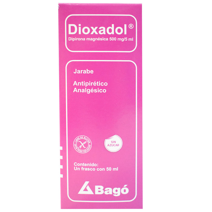 Dioxadol 500Mg 5Ml Jarabe X 50Ml Dipirona