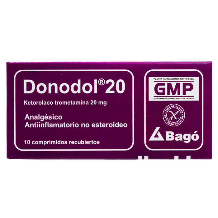 Donodol 20Mg Ketorolaco X Tableta