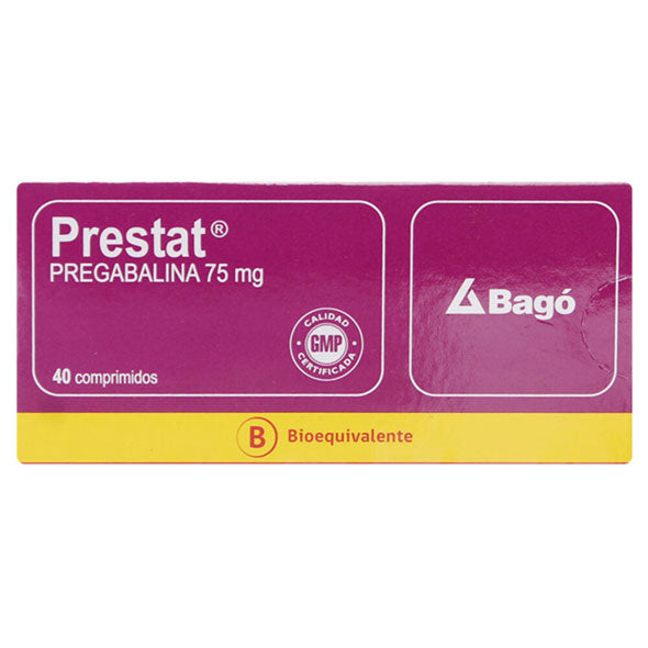 Prestat 75Mg Pregabalina X Tableta