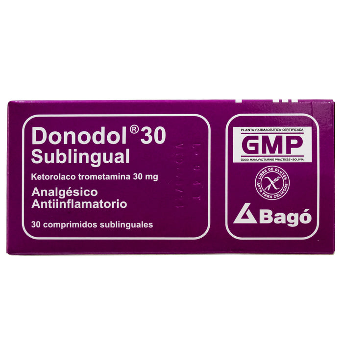 Donodol 30Mg Ketorolaco X Tableta