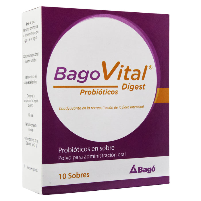 Bagovital Digest Probioticos X Sobre