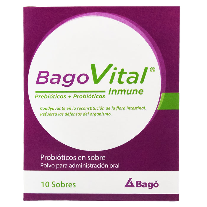 Bagovital Inmune Probioticos Y Prebioticos X Sobre