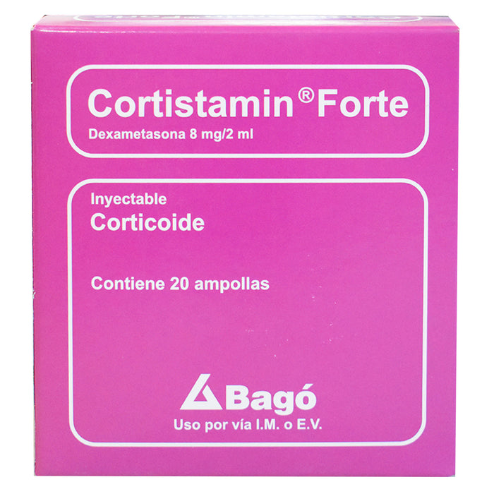 Cortistamin Forte Dexametasona 8Mg Y 2Ml X Ampolla