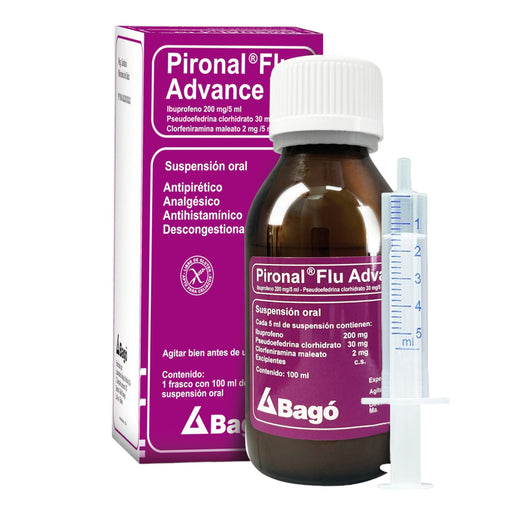 Pironal Flu Advance Suspensión X 100 Ml