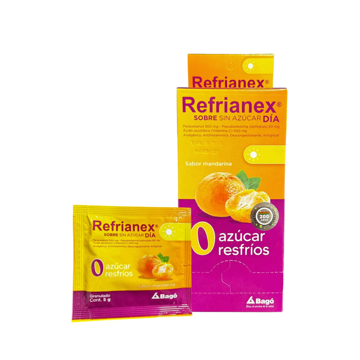 Refrianex Dia Sin Azúcar Sabor Mandarina X Sobre
