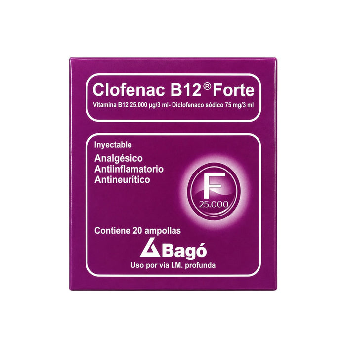 Clofenac B12 Forte Im X Ampolla
