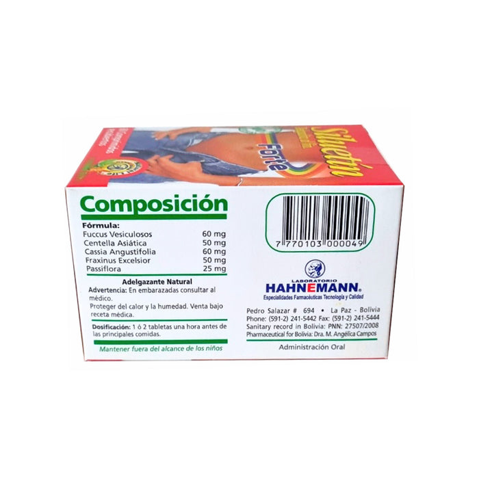 Adelgazante Siluetin Forte X Comprimido