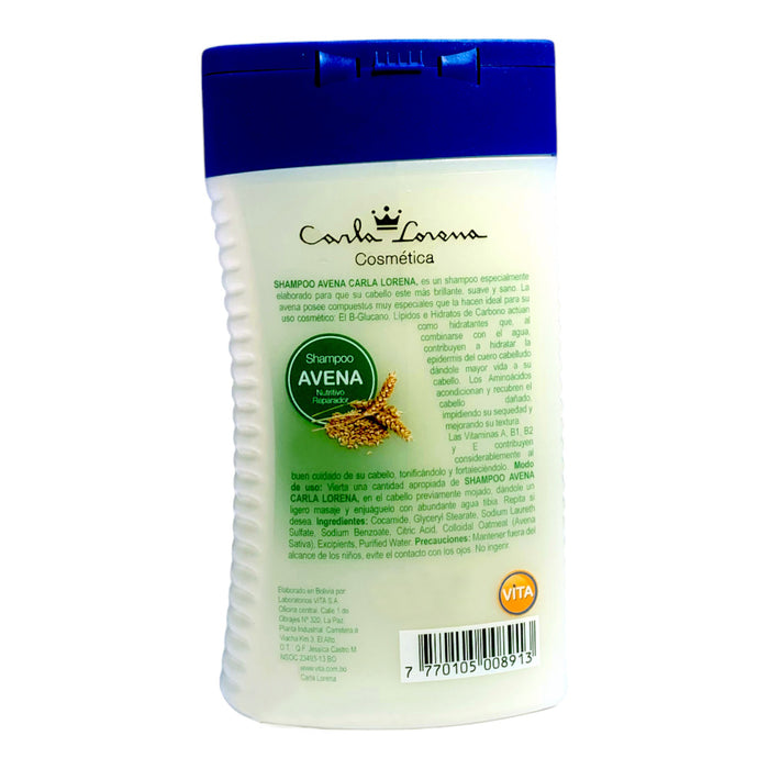 Shampoo Carla Lorena Avena X 350 Ml